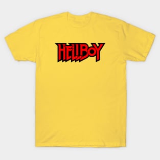 HELLBOY - letters red T-Shirt